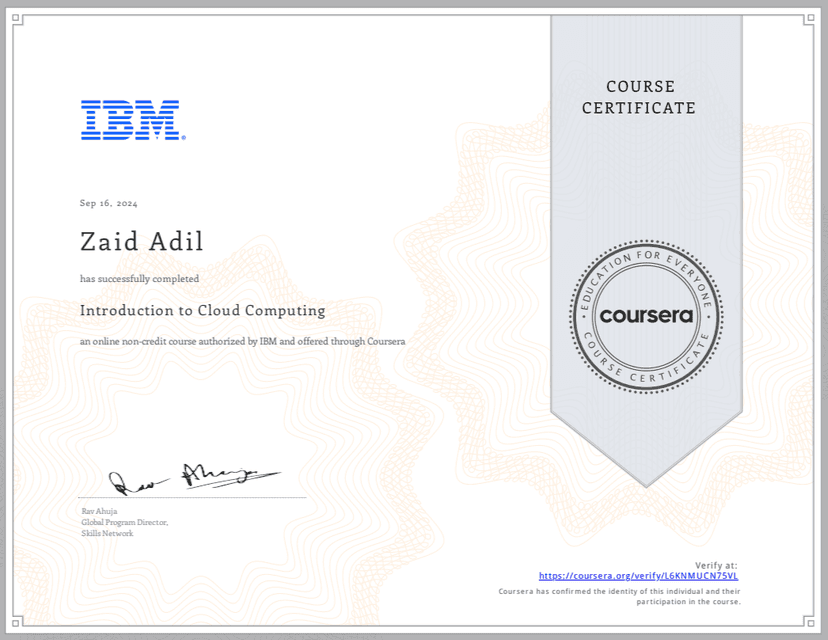 Introduction to Cloud Computing