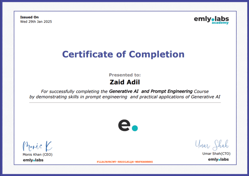 Generative AI and Prompt Engineering